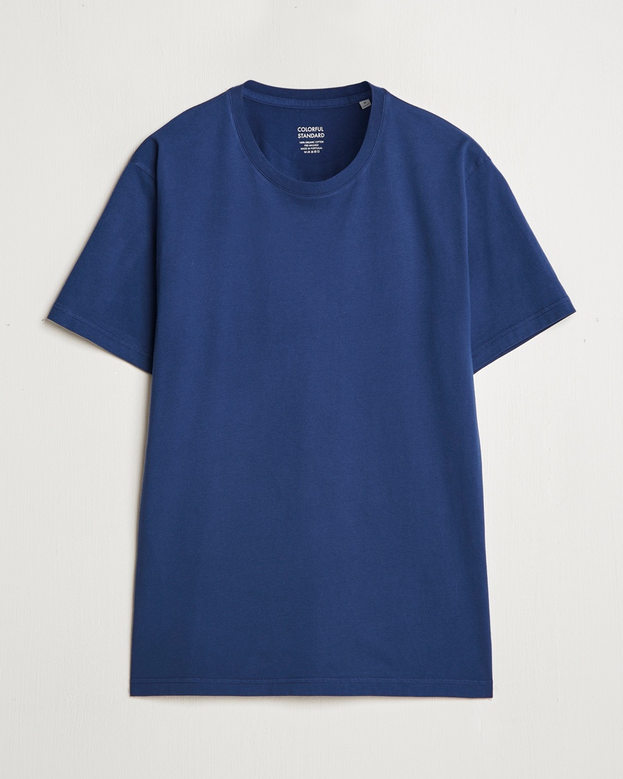 Colorful Standard Classic Organic T-Shirt Marine Blue – Blu