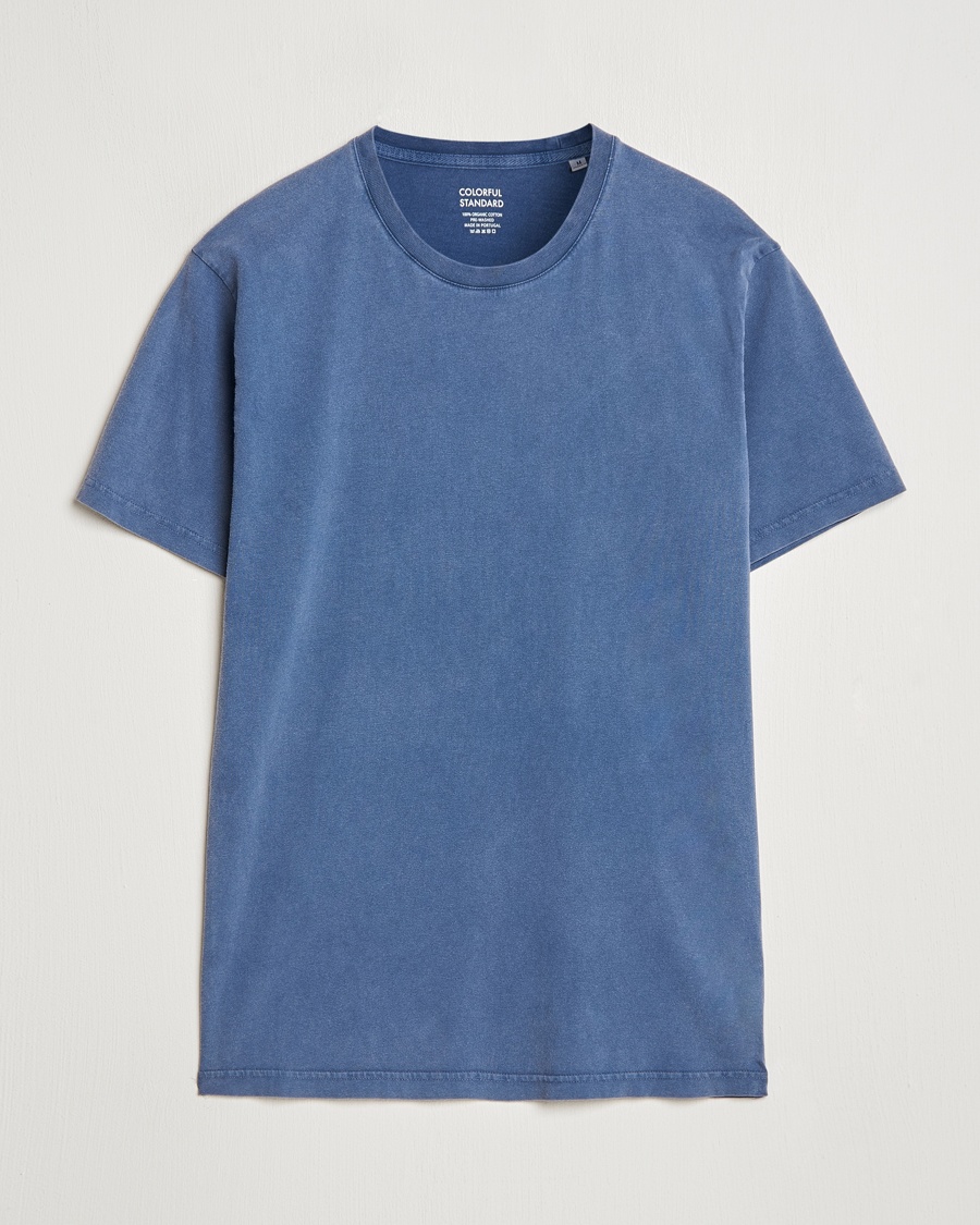 Colorful Standard Classic Organic T-Shirt Neptune Blue – Blu