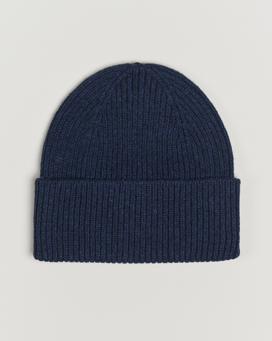 Colorful Standard Merino Wool Beanie Marine Blue – Blu