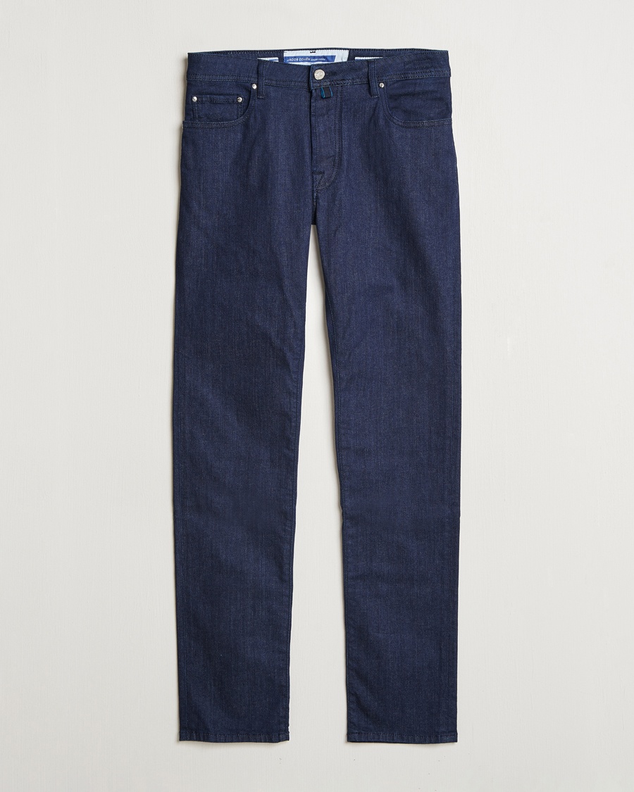 Jacob Cohën Bard 688 Slim Fit Stretch Jeans Dark Tonal Wash – Blu