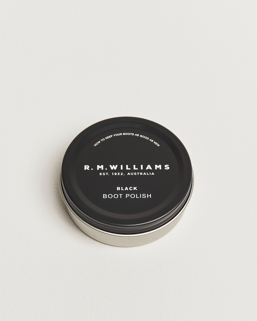 R.M.Williams Stockman's Boot Polish 70ml Black – Nero