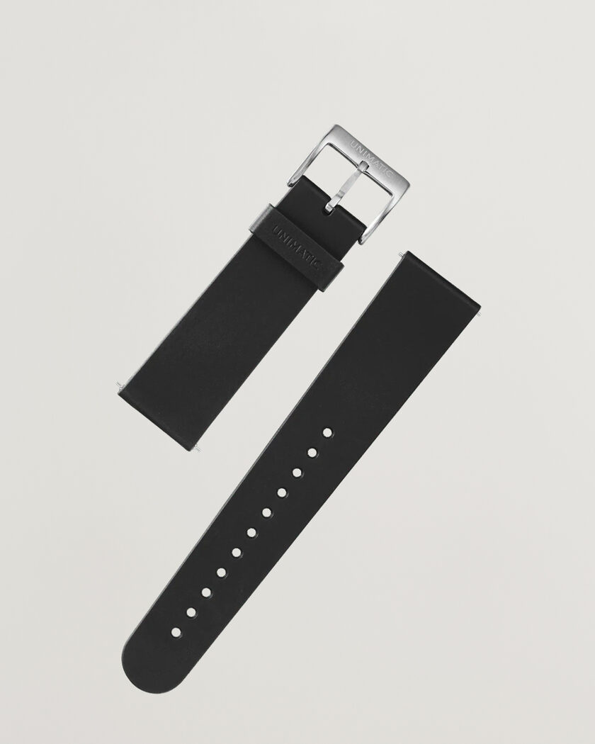 UNIMATIC TPU Quick Release 22mm Strap Black – Nero