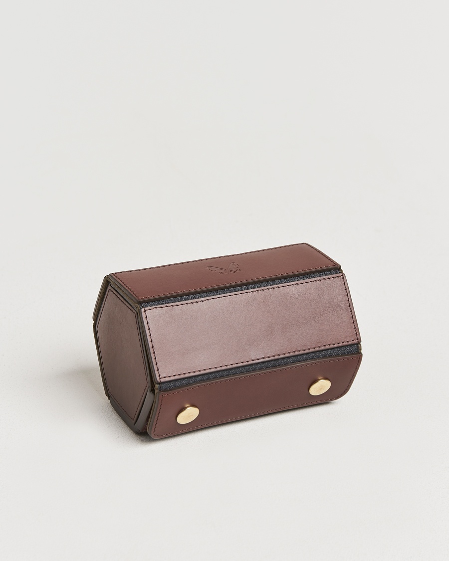 Bennett Winch Double Watch Roll Brown – Marrone