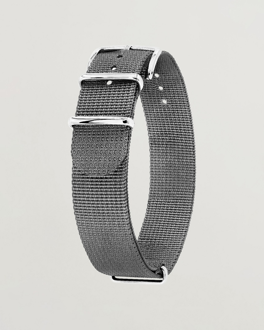 HIRSCH Rush Recycle Nato Watch Strap Grey – Grigio