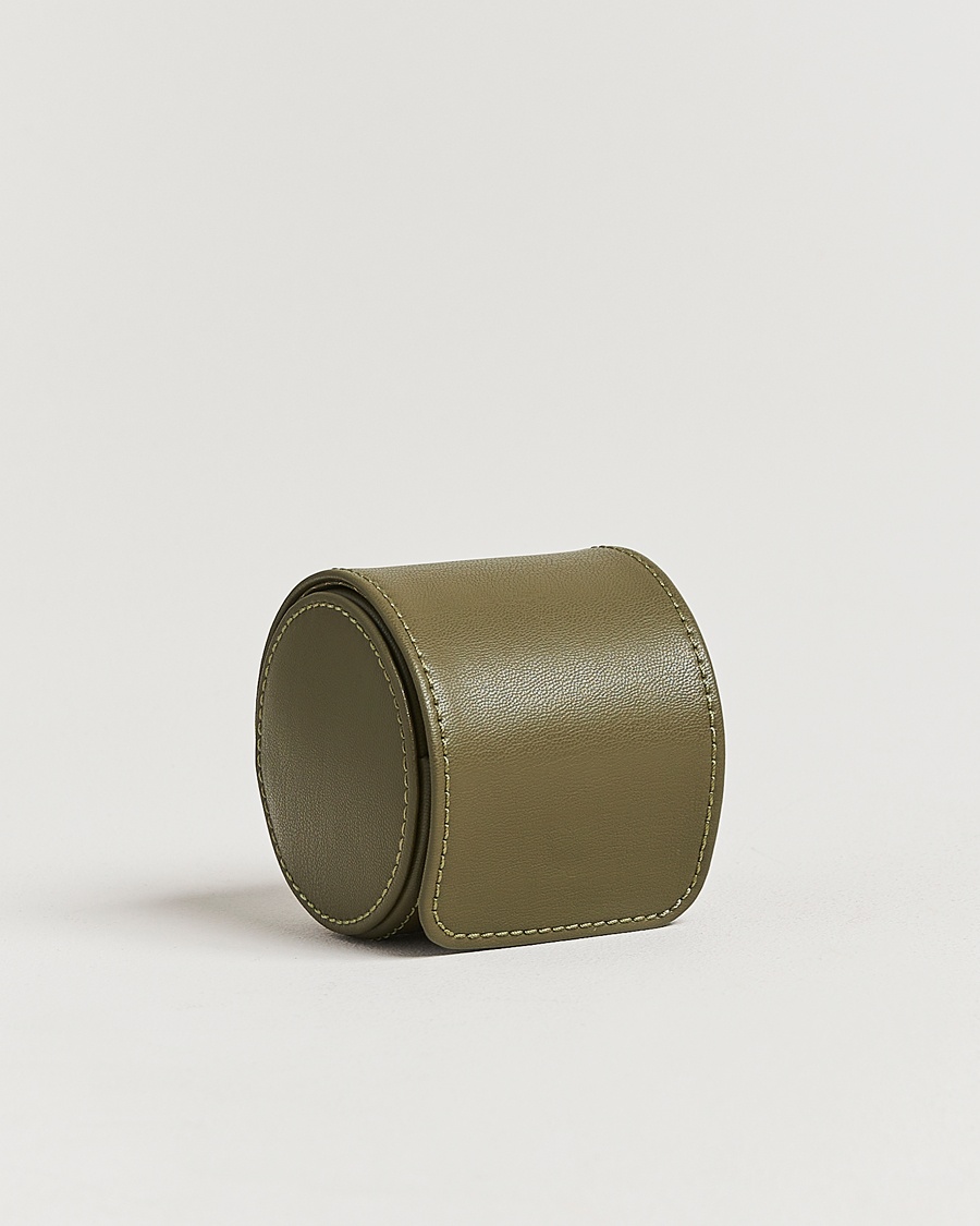 WOLF Single Watch Roll Earth Olive – Verde