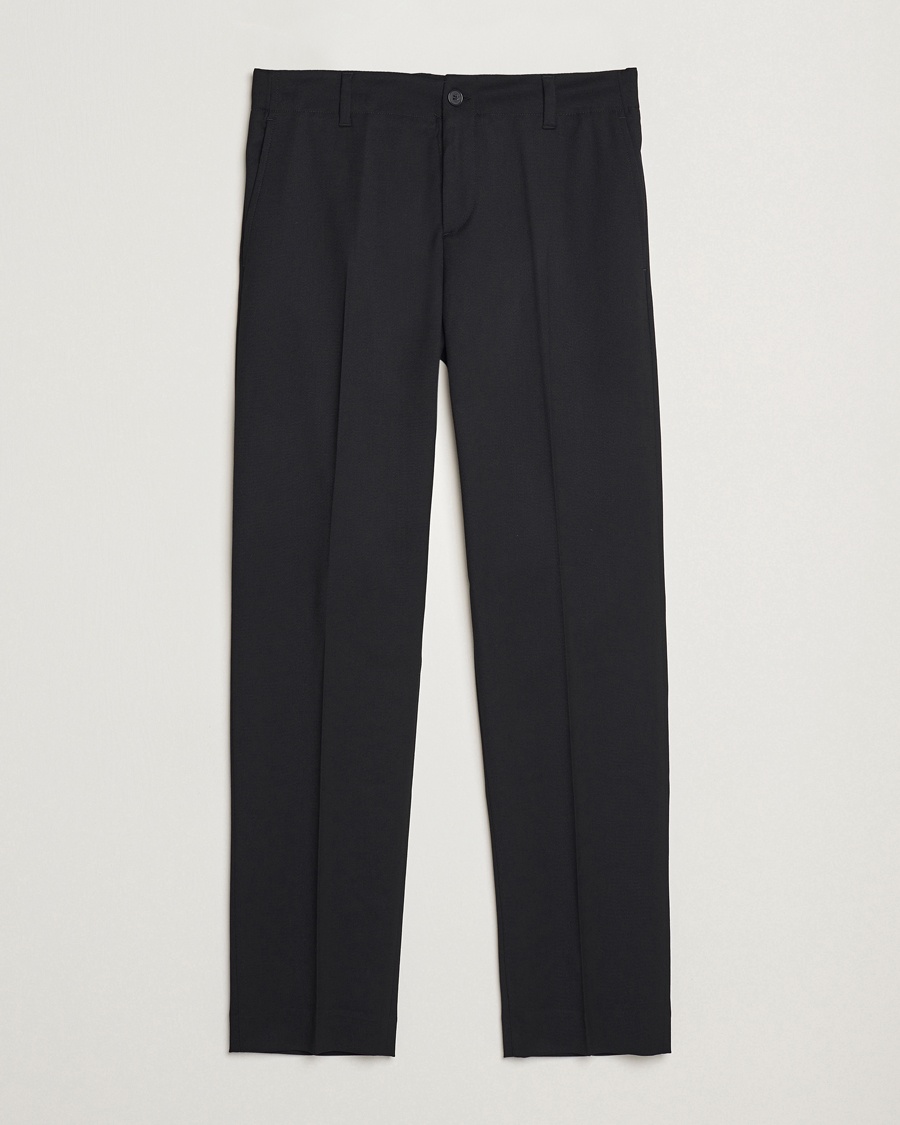 Filippa K Troy Tailored Drawstring Trousers Black – Nero