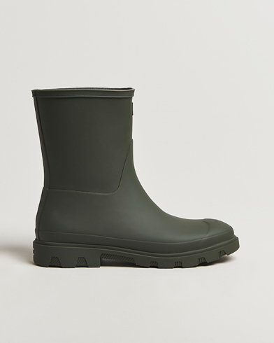 Hunter Boots Downpour Short Boot Dark Olive – Verde