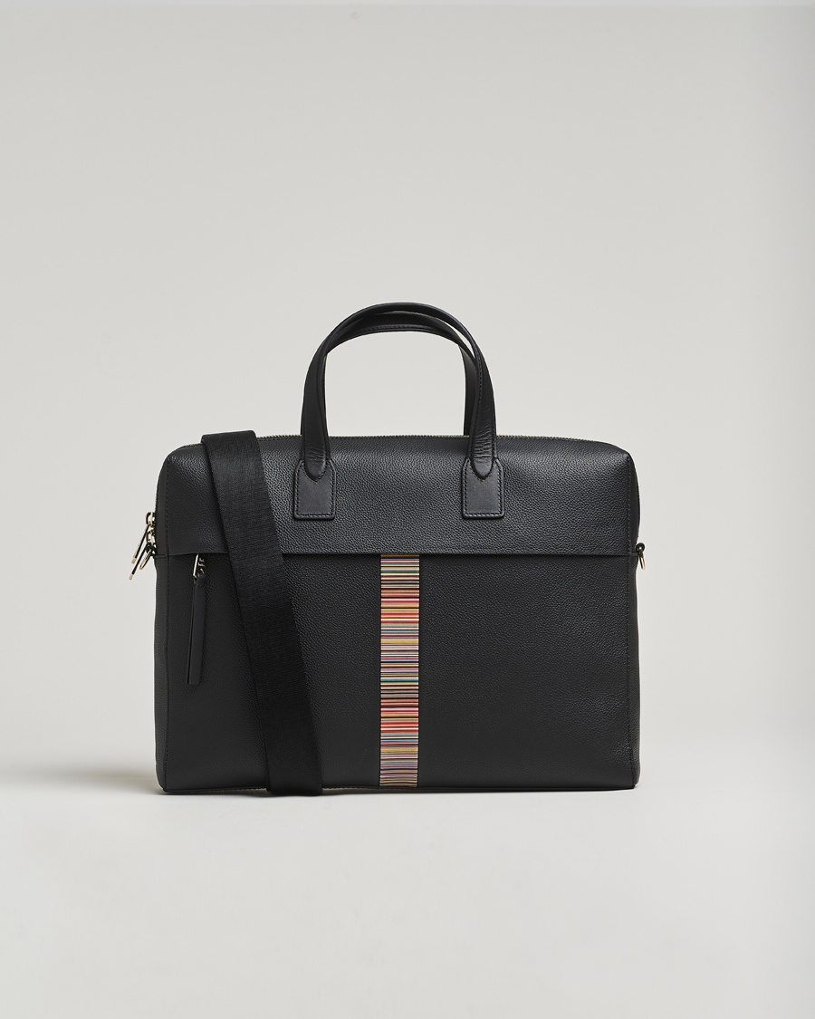 Paul Smith Paul SmithSignature Trim BriefcaseBlack – Nero