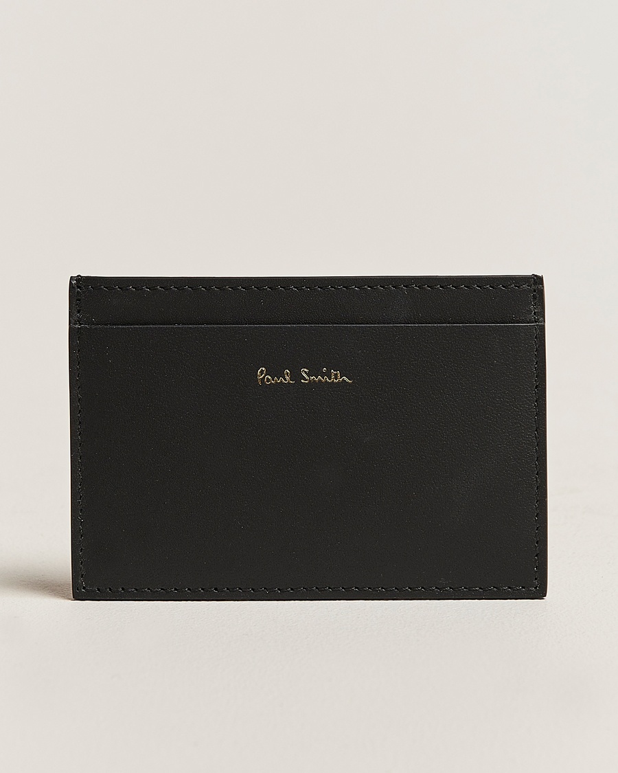 Paul Smith Paul SmithSignature Stripe Card HolderBlack – Nero
