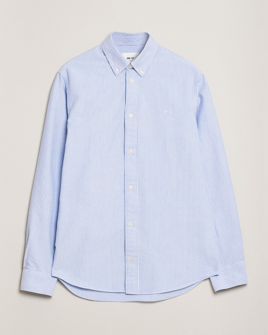 NN07 Colby Oxford Shirt Blue/White – Blu