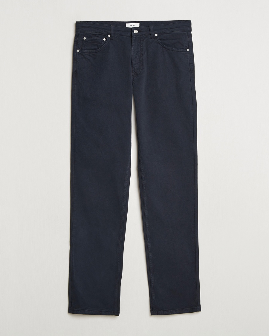 NN07 Tony 5-Pocket Pants Navy Blue – Blu