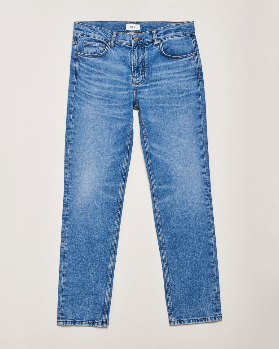NN07 Tony Slim Fit Stretch Jeans Light Blue – Blu