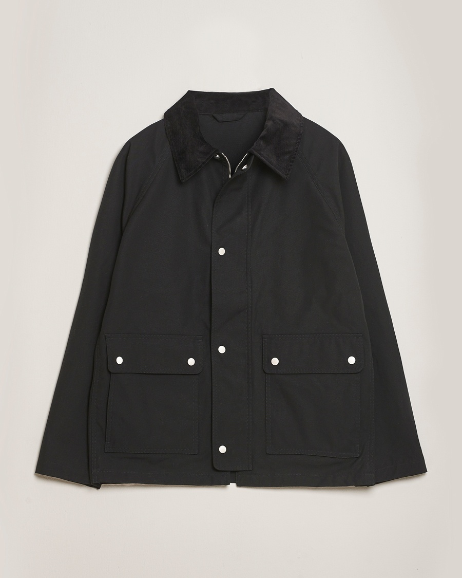  NN07 Glenn Brittish Millrain Jacket Black – Nero