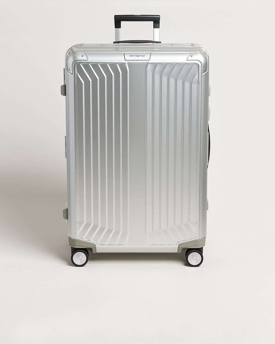 Samsonite Lite-Box Alu Spinner Check-In Aluminium – Argento