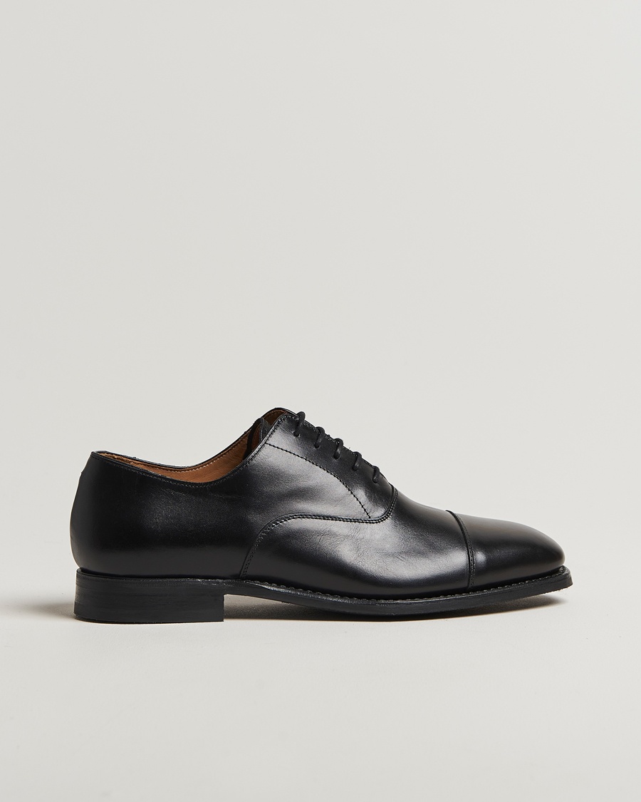 Myrqvist Äppelviken Oxford Black Calf – Nero