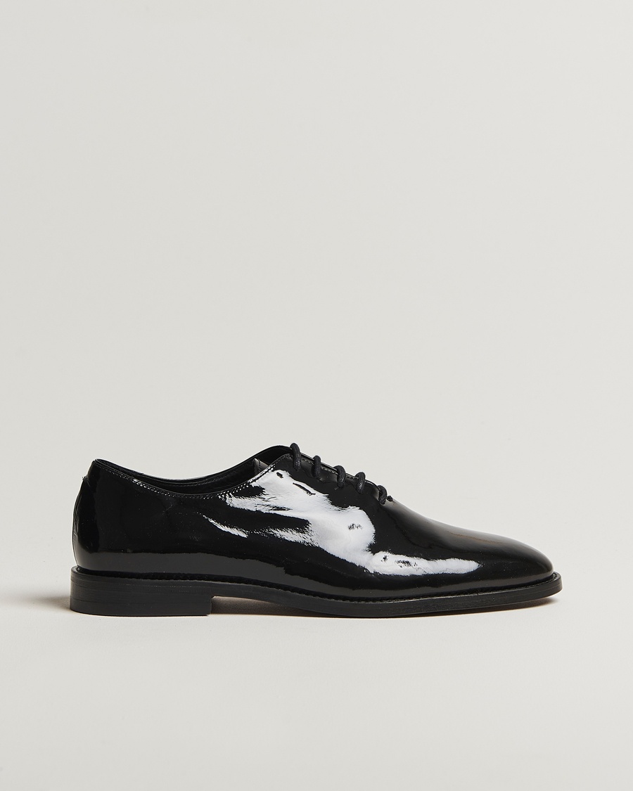 Myrqvist Drottningholm Patent Shoe Black – Nero