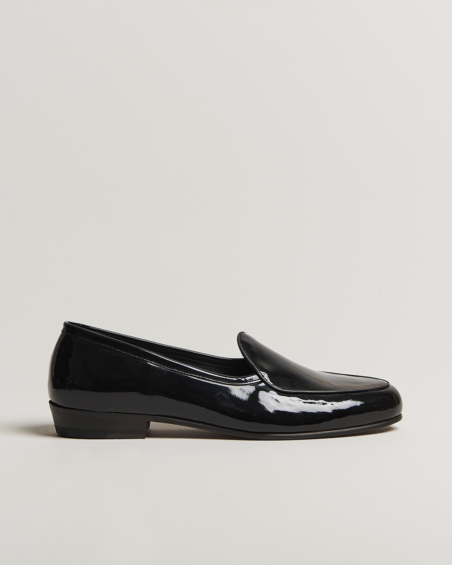 Myrqvist Ängby Patent Loafer Black – Nero