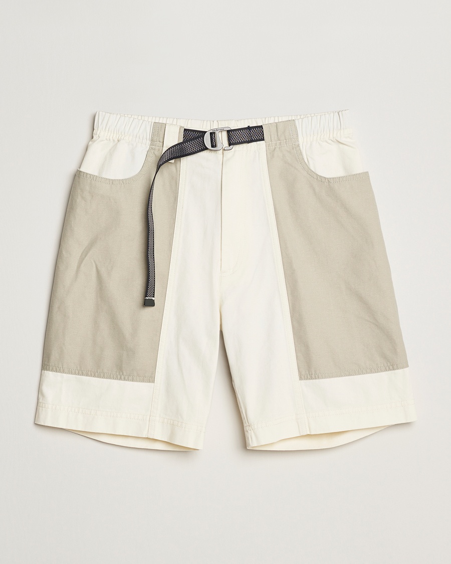 Sail Racing Breeze Cotton Twill Blocked Shorts Off White – Bianco