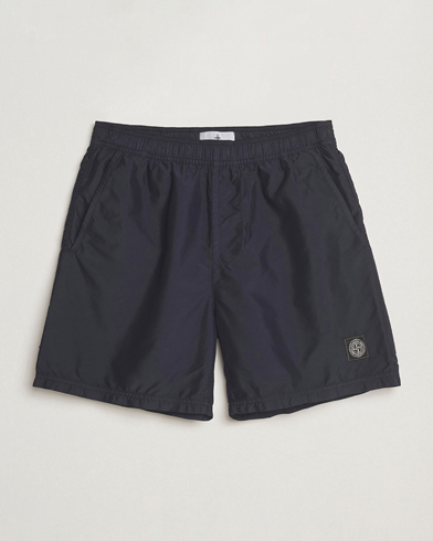 Stone Island Brushed Nylon Swimshorts Navy Blue – Blu