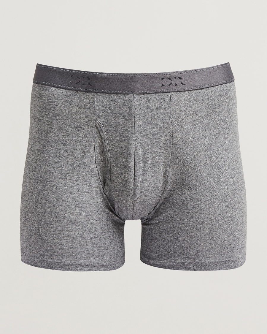 Derek Rose Pima Cotton Stretch Trunk Charcoal – Grigio