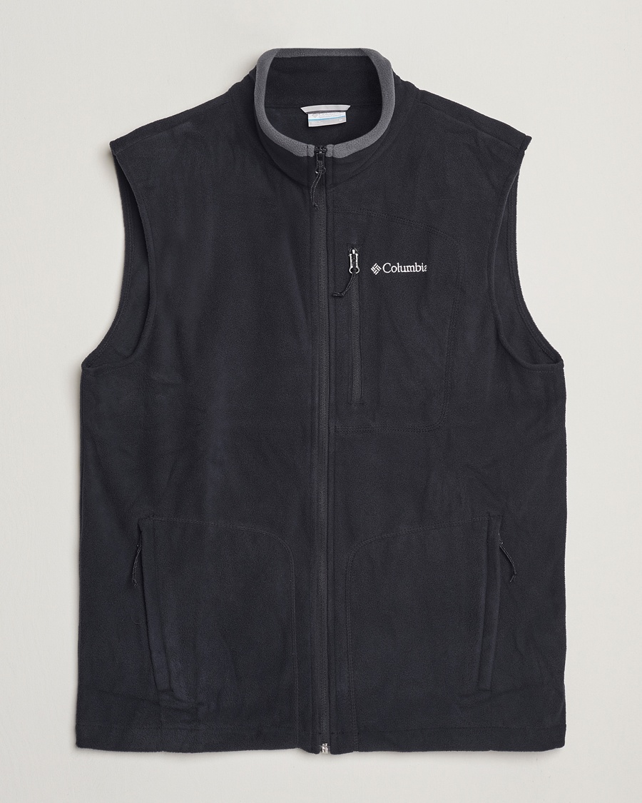 Columbia Fast Trek Full Zip Fleece Vest Black – Nero