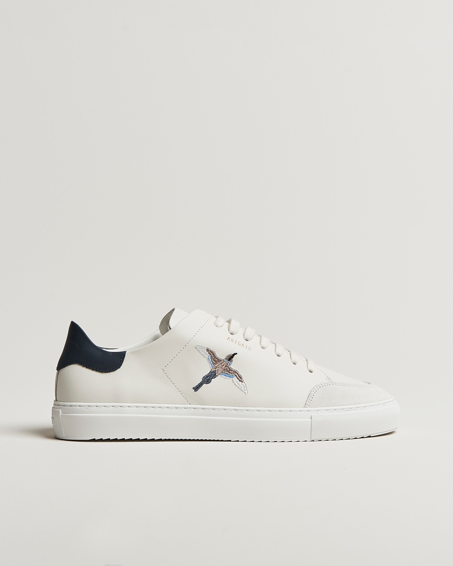Axel Arigato Clean 90 Bee Bird Sneaker White/Dark Blue – Bianco