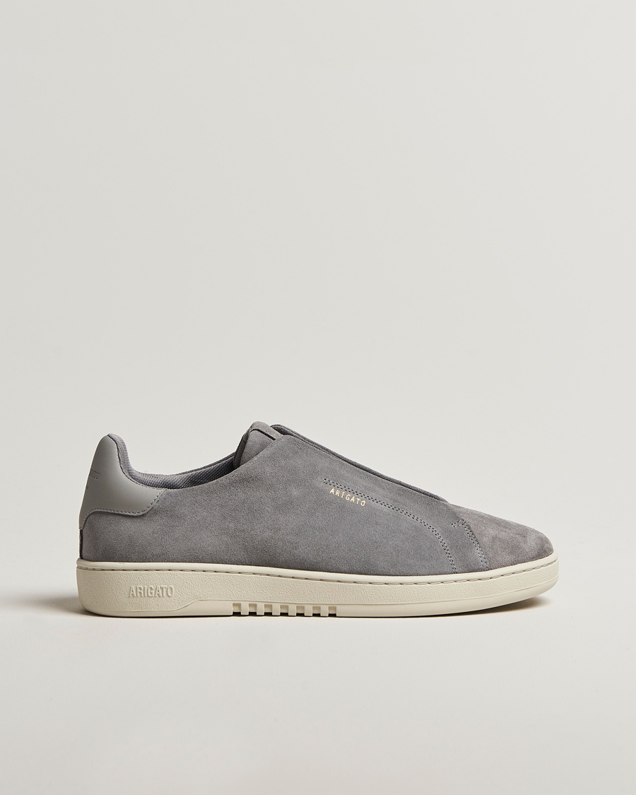 Axel Arigato Dice Laceless Sneaker Dark Grey Suede – Grigio
