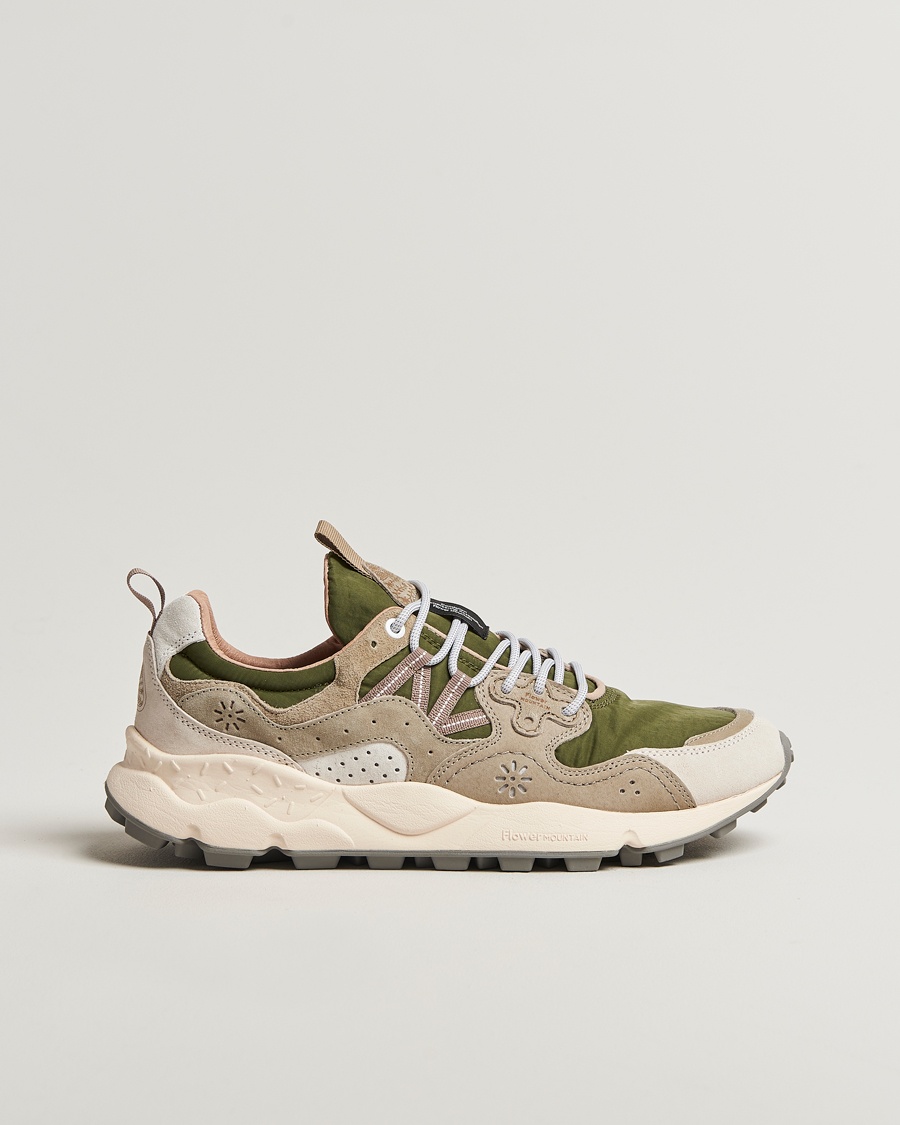 Flower Mountain Yamano 3 Suede/Nylon Sneaker Grey – Grigio