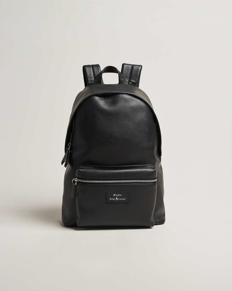 Polo Ralph Lauren Polo Ralph LaurenPebble Leather BackpackBlack – Nero