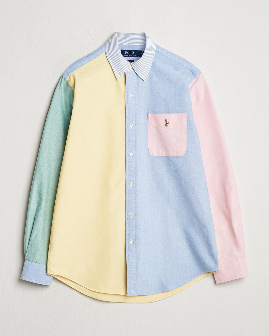 Polo Ralph Lauren Custom Fit Oxford Shirt Multi – Blu