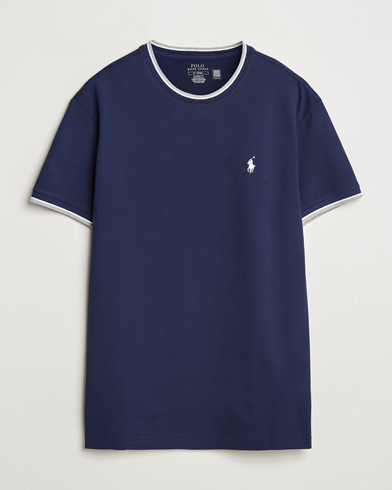 Polo Ralph Lauren Mesh Polo Tee Newport Navy – Blu