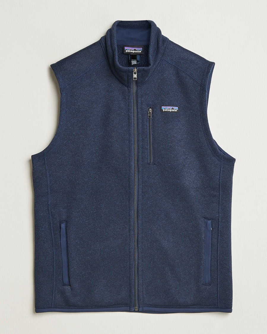 Patagonia Better Sweater Vest New Navy – Blu