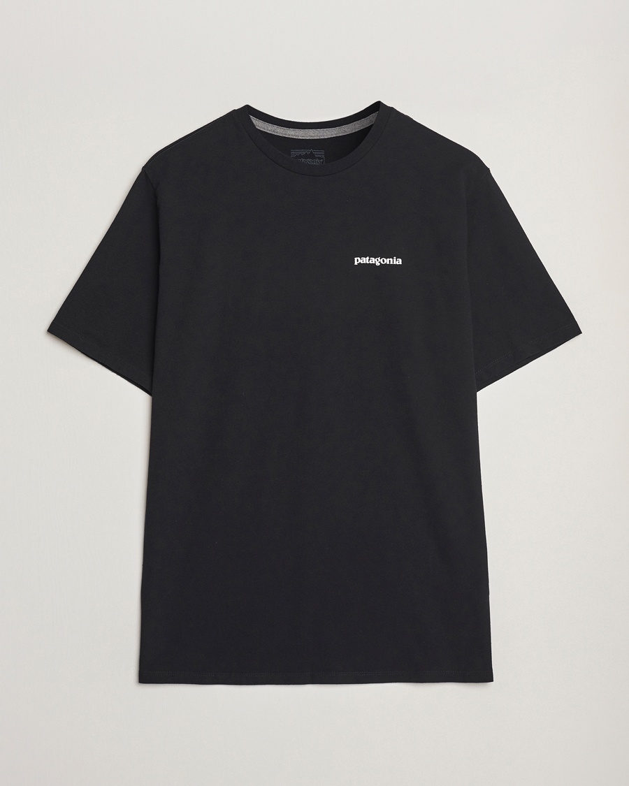 Patagonia P-6 Logo T-Shirt Black – Nero