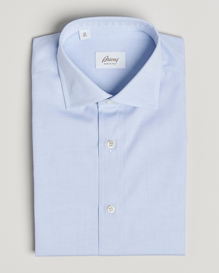 Brioni Classic Dress Shirt Light Blue – Blu