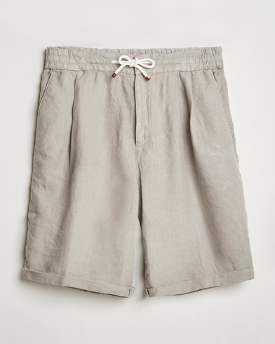Brunello Cucinelli Drawstring Shorts Khaki – Verde