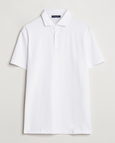 Charles Tyrwhitt Short Sleeve Cotton Pique Polo White – Bianco