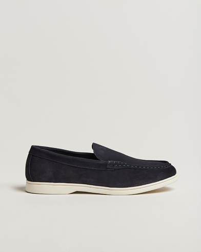 Charles Tyrwhitt Suede Slip On Loafers Navy – Blu