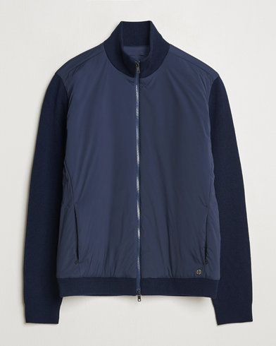 Scandinavian Edition Leeway Hybrid Jacket Navy Blue – Blu