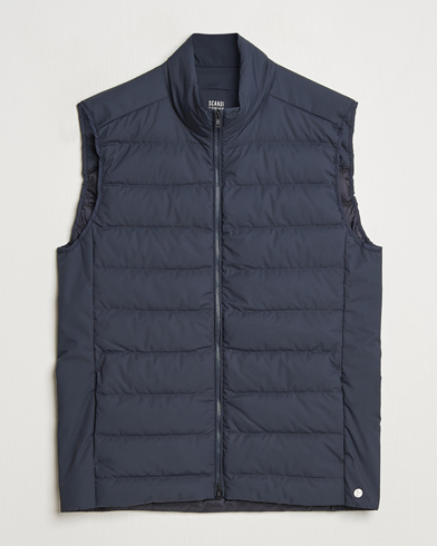 Scandinavian Edition Ratio II Down Padded Vest Midnight Blue – Blu