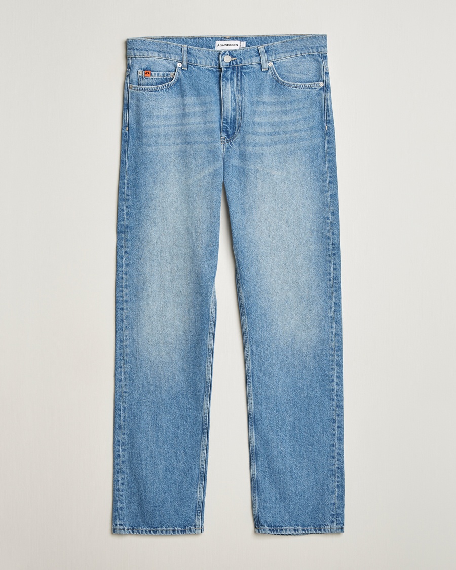 J.Lindeberg Cody Washed Reg Jeans Light Blue – Blu