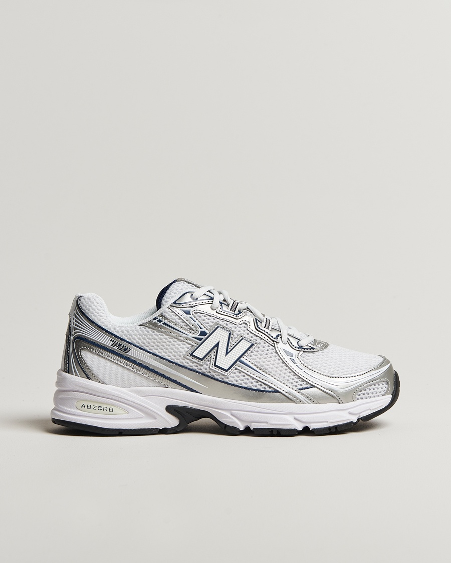 New Balance 740 Sneakers White/Navy – Bianco