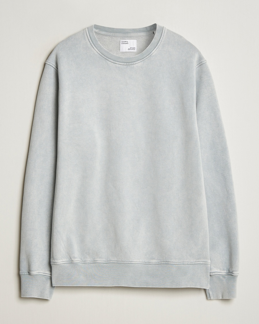 Colorful Standard Classic Organic Crew Neck Sweat Faded Grey – Grigio