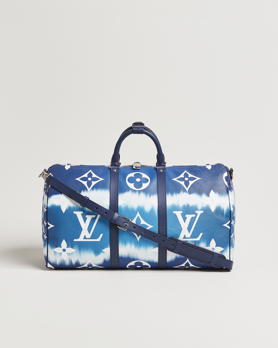 Louis Vuitton Pre-Owned Keepall Bandoulière 50 Escale Limited Edition – Blu