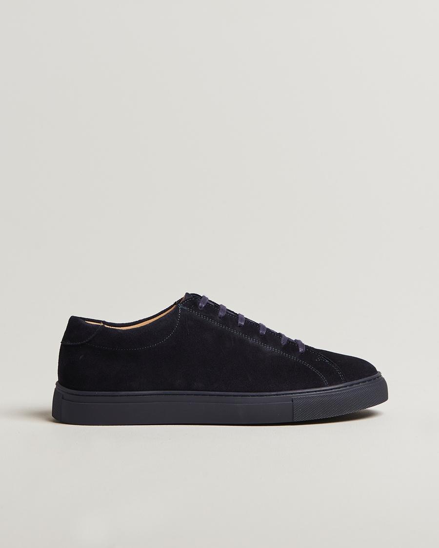 Myrqvist Oaxen Monochrome II Sneaker Navy Suede – Blu