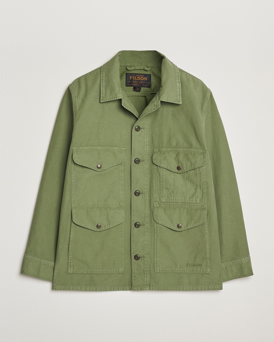 Filson Reverse Sateen Field Cruiser Washed Green – Verde