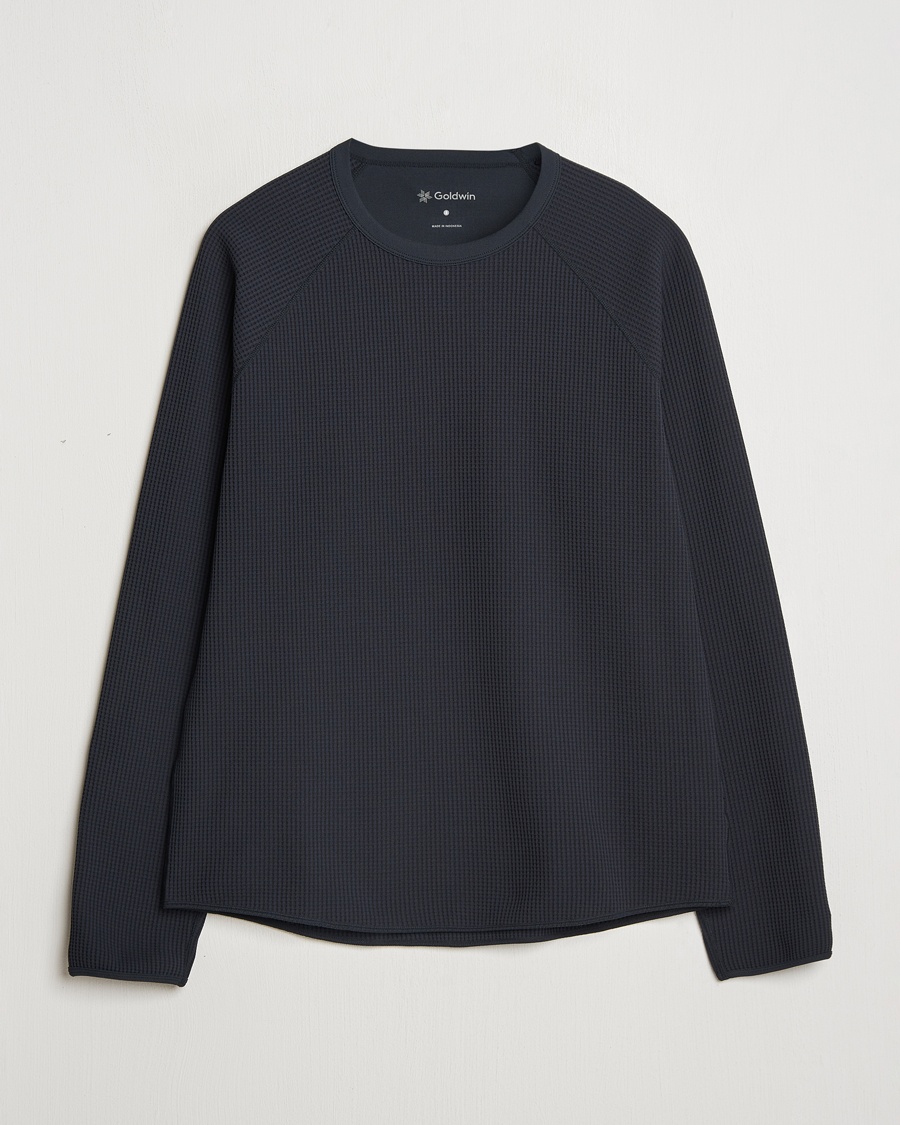 Goldwin WF Light L/S T-Shirt Black – Nero