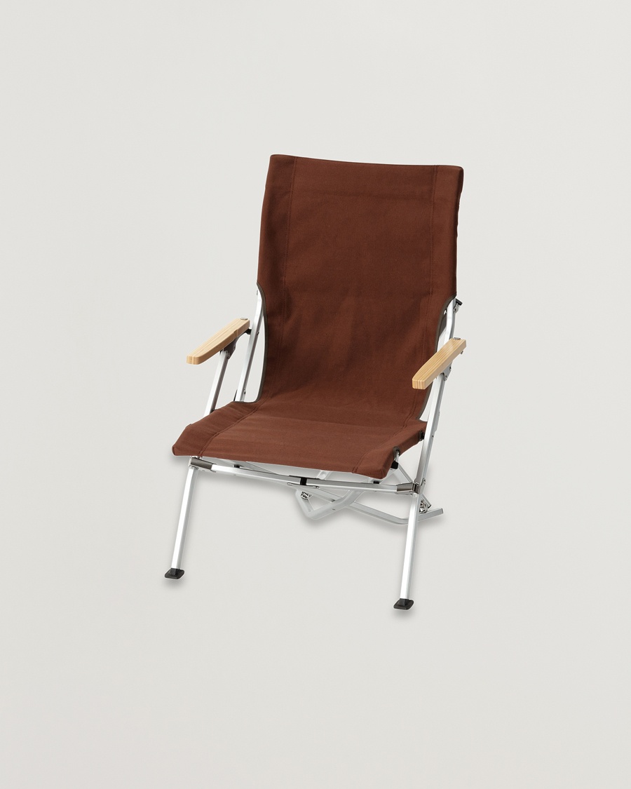 Snow Peak Low Beach Chair Brown – Marrone