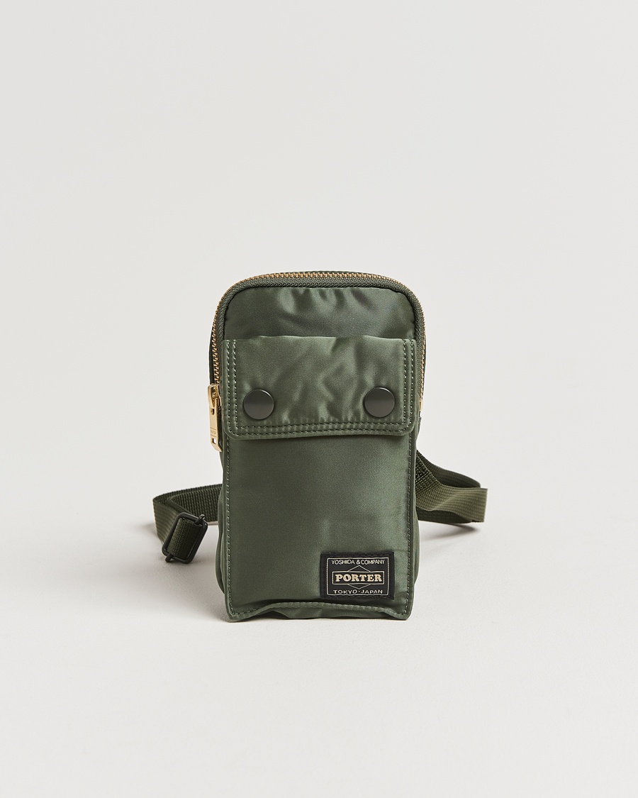 Porter-Yoshida & Co. Tanker Mobile Pouch Sage Green – Verde