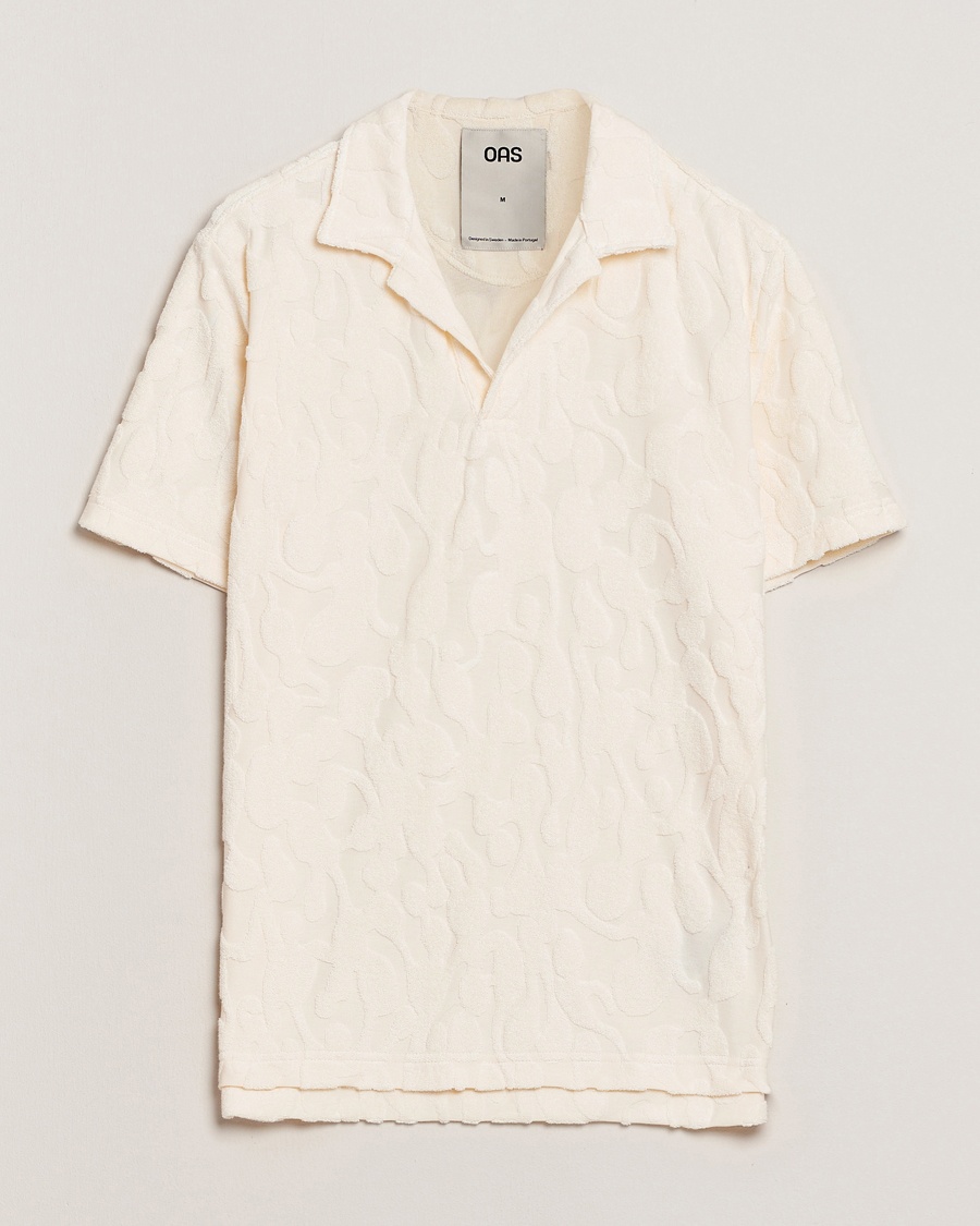 OAS Short Sleeve Terry Polo Summit – Bianco