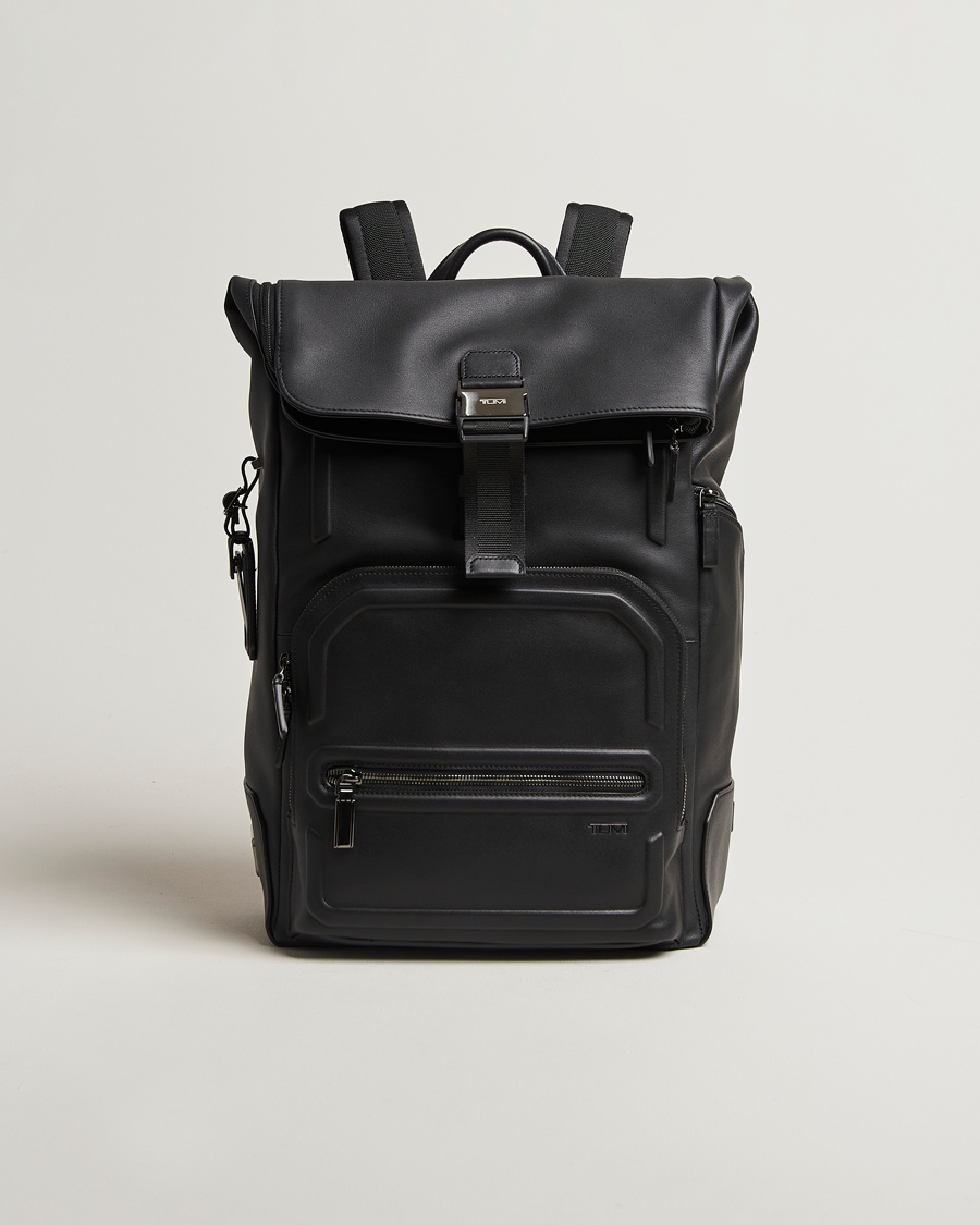 TUMI Harrison Osborn Roll Top Backpack Black – Nero